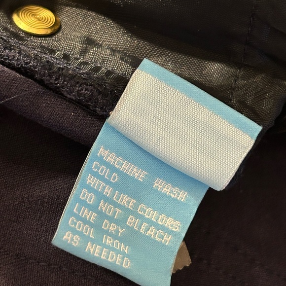 J. McLaughlin Navy Blue Trousers with Gold Accents - Picture 11 of 11